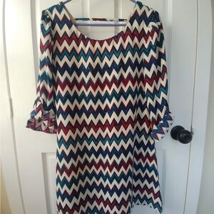 Speechless dress. - tri-color